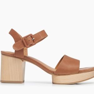 Coclico RIVIERA CLOG CUOIO LEATHER